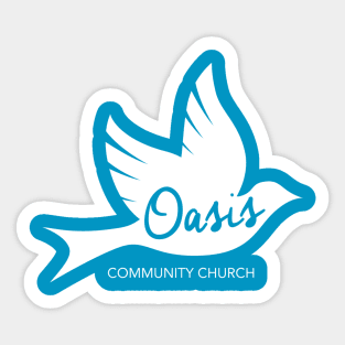 Oasis Dove Sticker